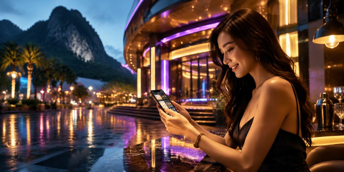 Aplikasi kasino myboss88 di Ipoh — antaramuka Baccarat pada skrin telefon pintar